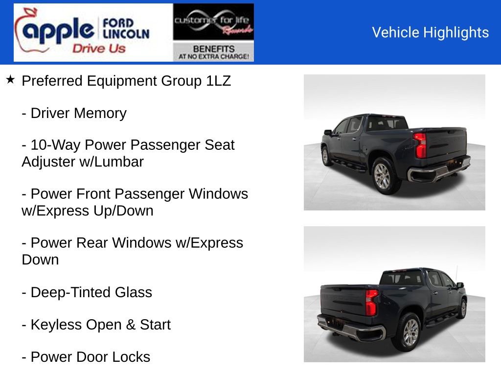 Used 2019 Chevrolet Silverado 1500 LTZ w/ LTZ Premium Package image 12