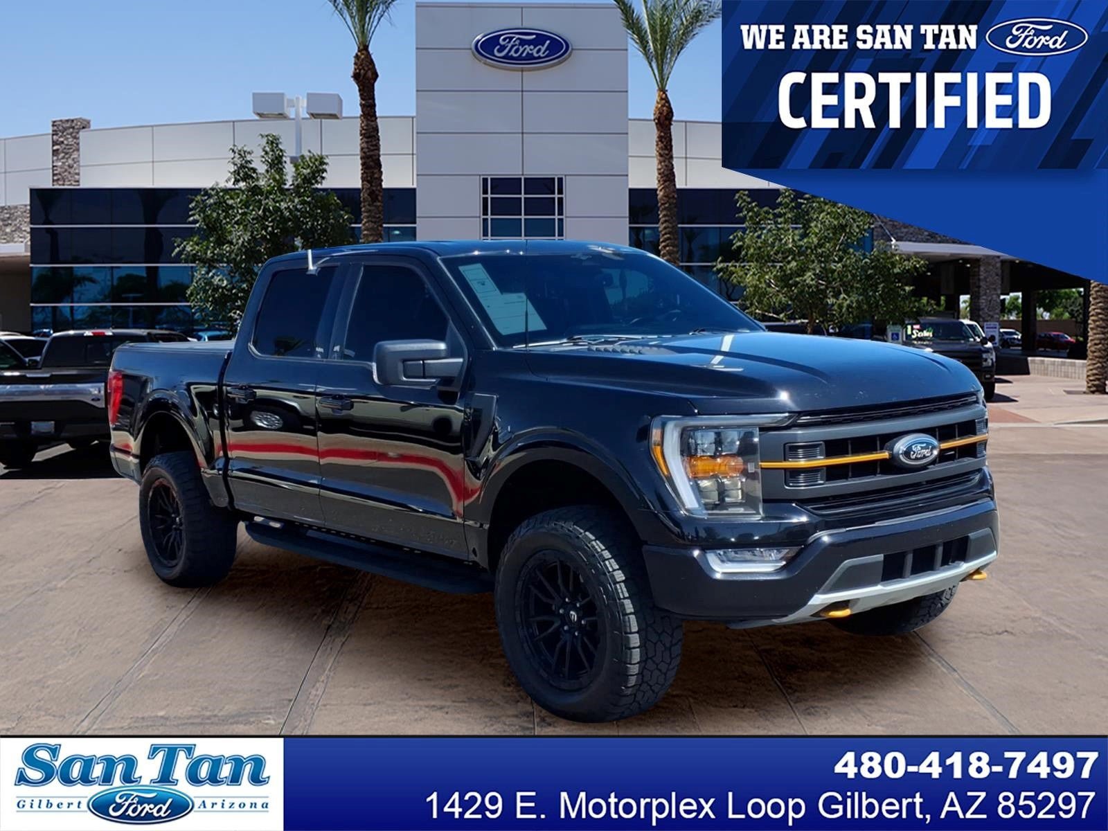 Certified 2022 Ford F150 Tremor w/ Equipment Group 401A Mid