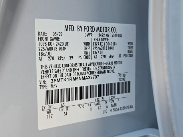 Certified 2022 Ford Mustang Mach-E Select RWD image 25