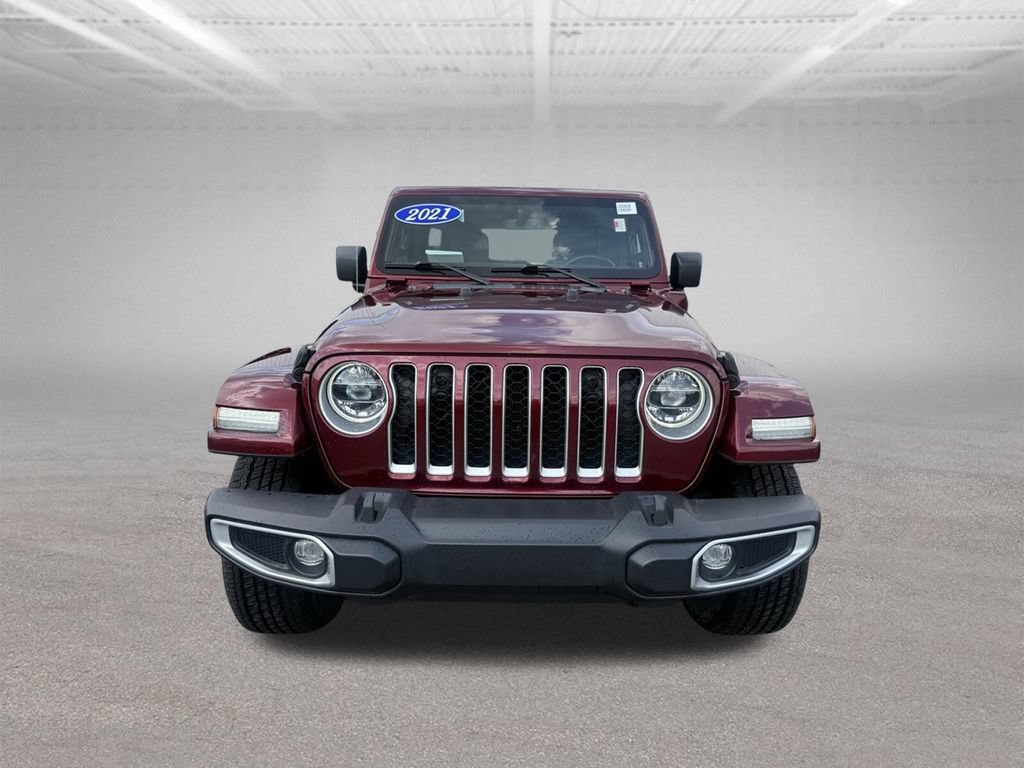 Used 2021 Jeep Wrangler Unlimited Sahara w/ Cold Weather Group AWD/4WD image 12