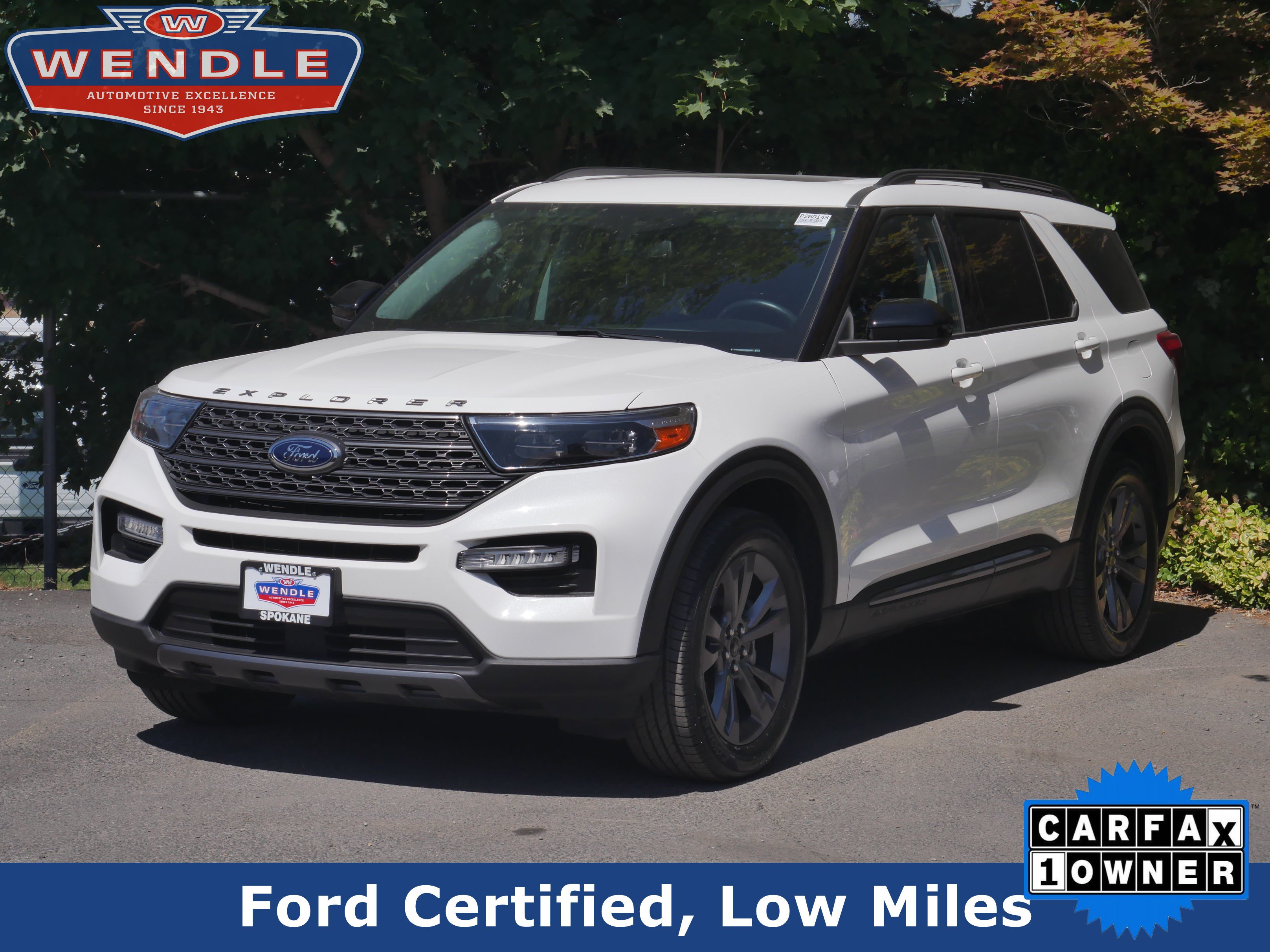 Certified 2023 Ford Explorer XLT w/ Equipment Group 202A