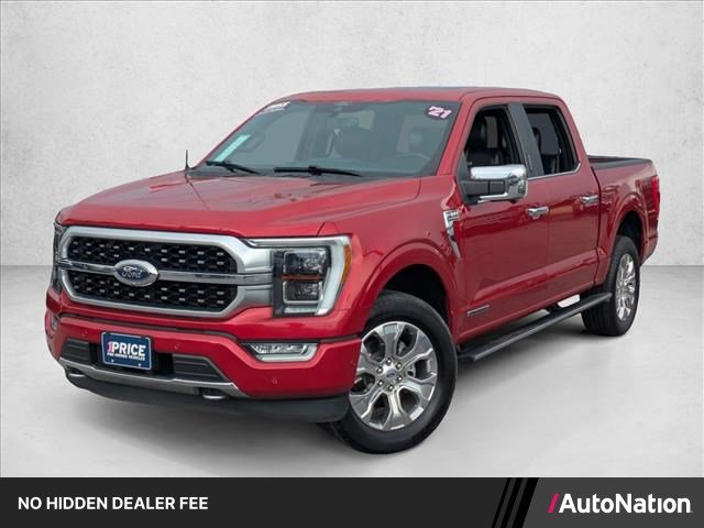 Certified 2021 Ford F150 Platinum w/ Equipment Group 701A High AWD/4WD image 1