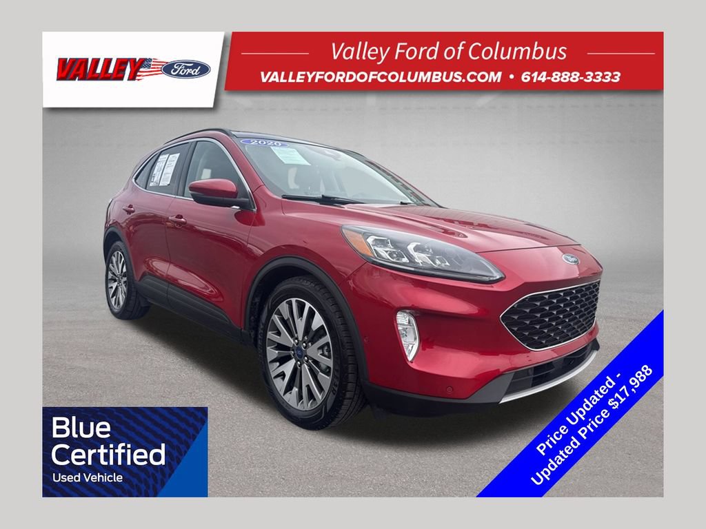 Certified 2020 Ford Escape Titanium w/ Titanium Premium Package 2.0