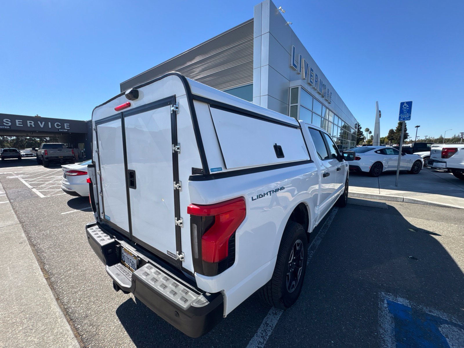 Certified 2024 Ford F150 Lightning Pro w/ Pro SSV Package AWD/4WD image 21