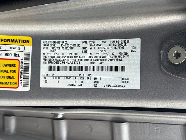 Certified 2022 Ford Bronco Badlands w/ Sasquatch Package AWD/4WD image 28