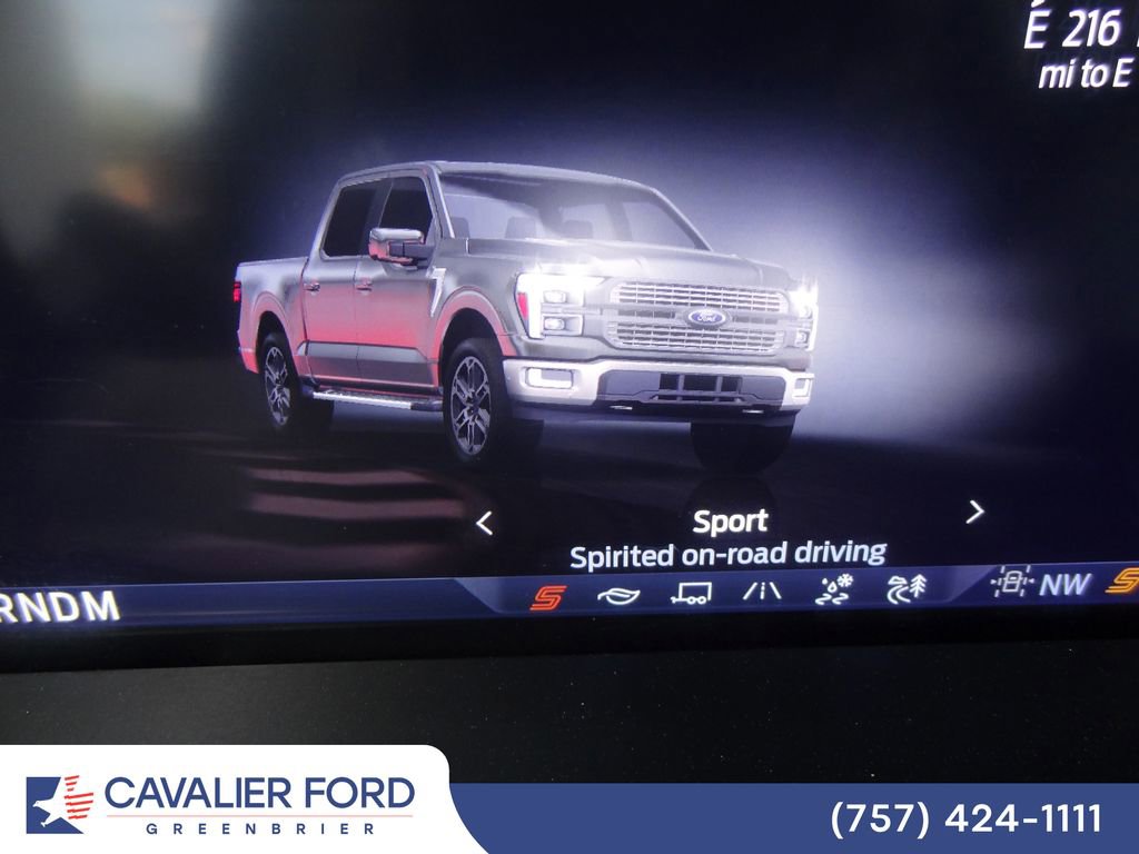 Certified 2025 Ford F150 XLT w/ Equipment Group 301A Standard AWD/4WD image 22