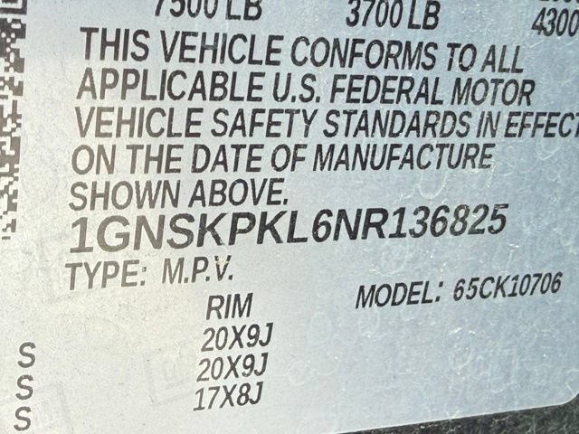 Used 2022 Chevrolet Tahoe Z71 w/ Off-Road Capability Package AWD/4WD image 28