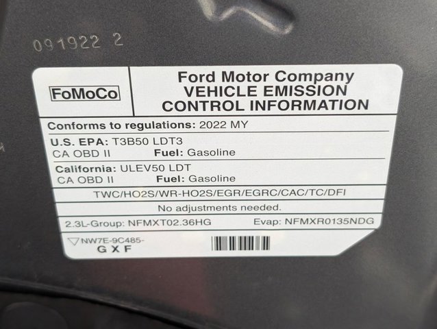 Certified 2022 Ford Ranger Lariat w/ Equipment Group 501A High AWD/4WD image 24