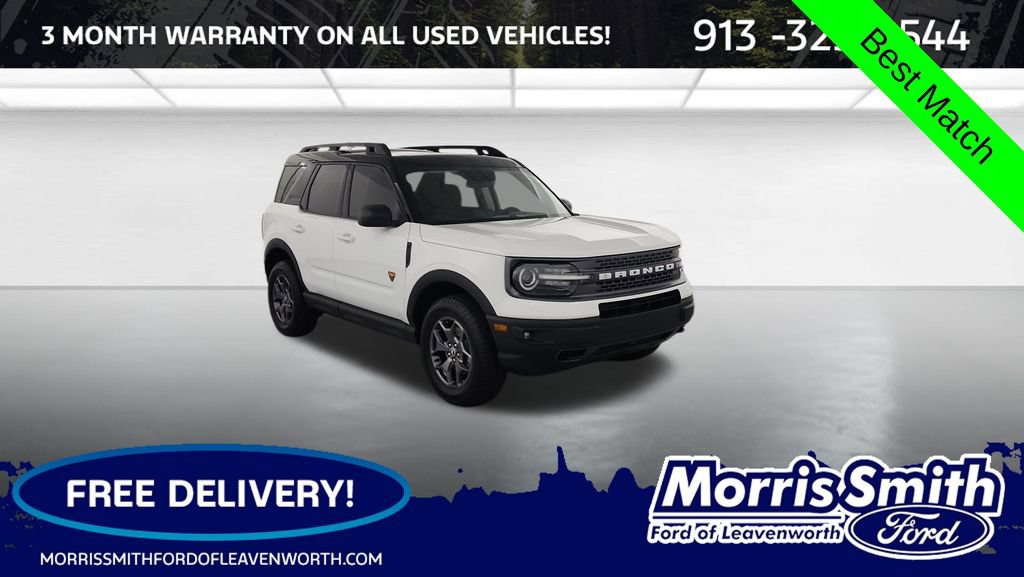Certified 2024 Ford Bronco Sport Badlands w/ Premium Package AWD/4WD video 1