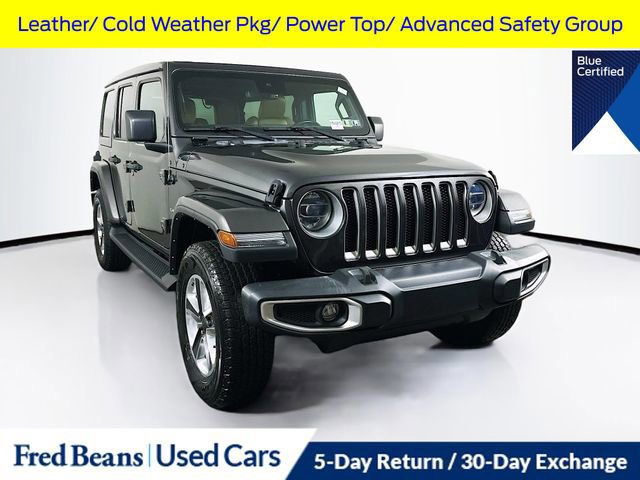 Used 2022 Jeep Wrangler Unlimited Sahara w/ LED Lighting Group image 7