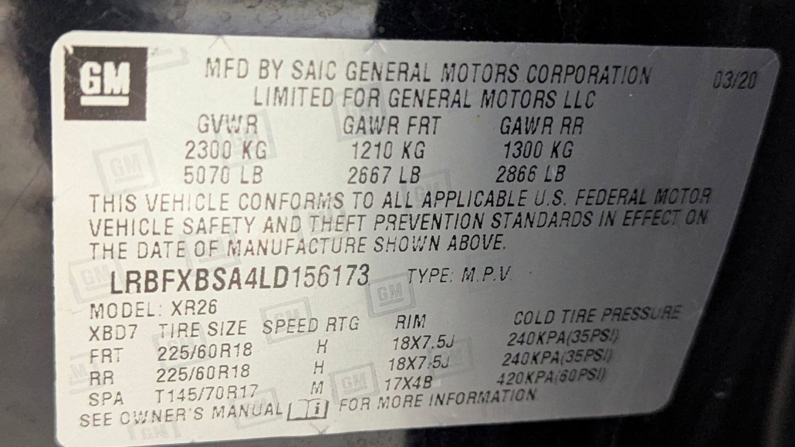 Used 2020 Buick Envision Preferred image 20