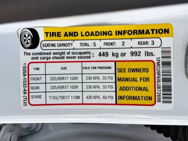 Certified 2020 Ford Escape S AWD/4WD image 27