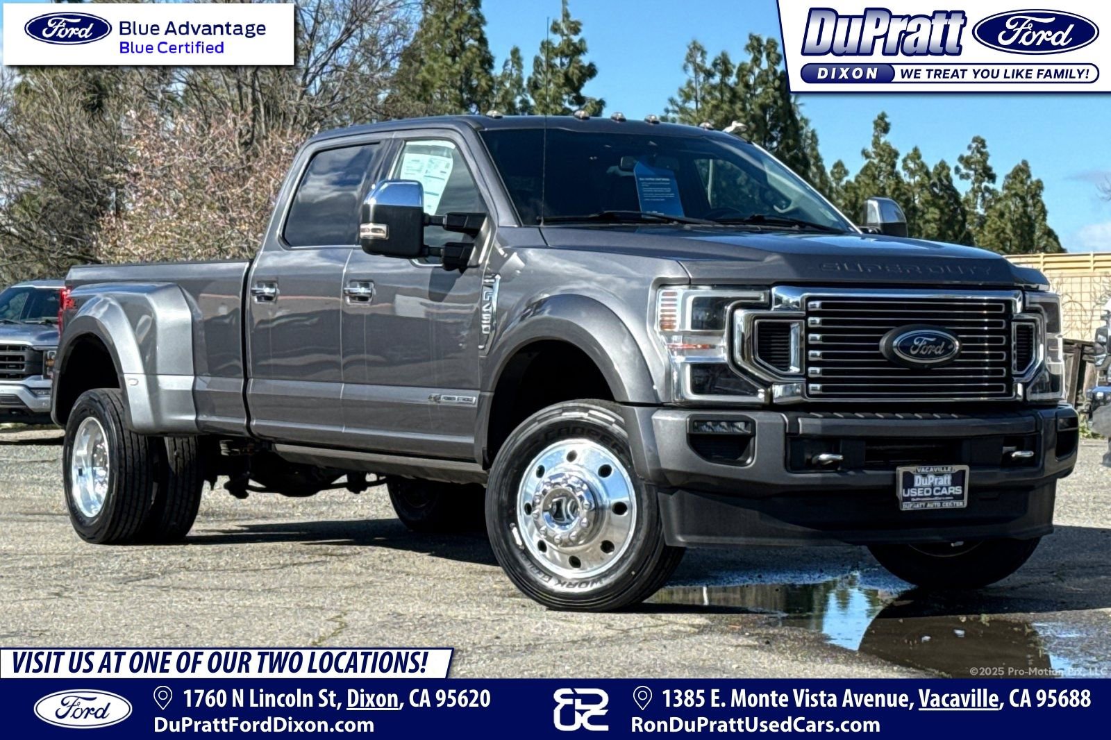 Certified 2021 Ford F450 Platinum w/ FX4 Off-Road Package image 1