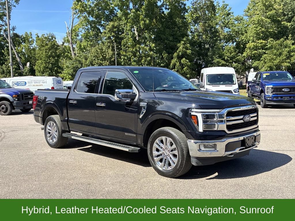 Certified 2024 Ford F150 Lariat w/ Equipment Group 502A High AWD/4WD image 3