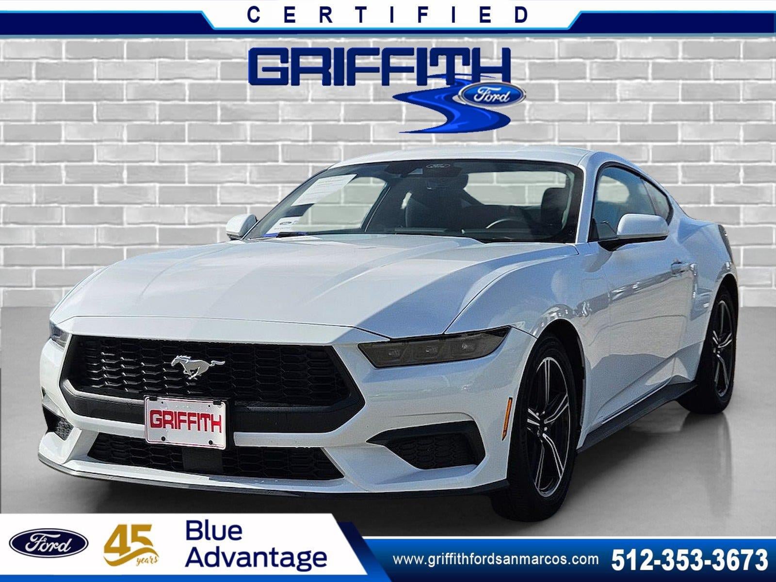 Certified 2025 Ford Mustang Coupe