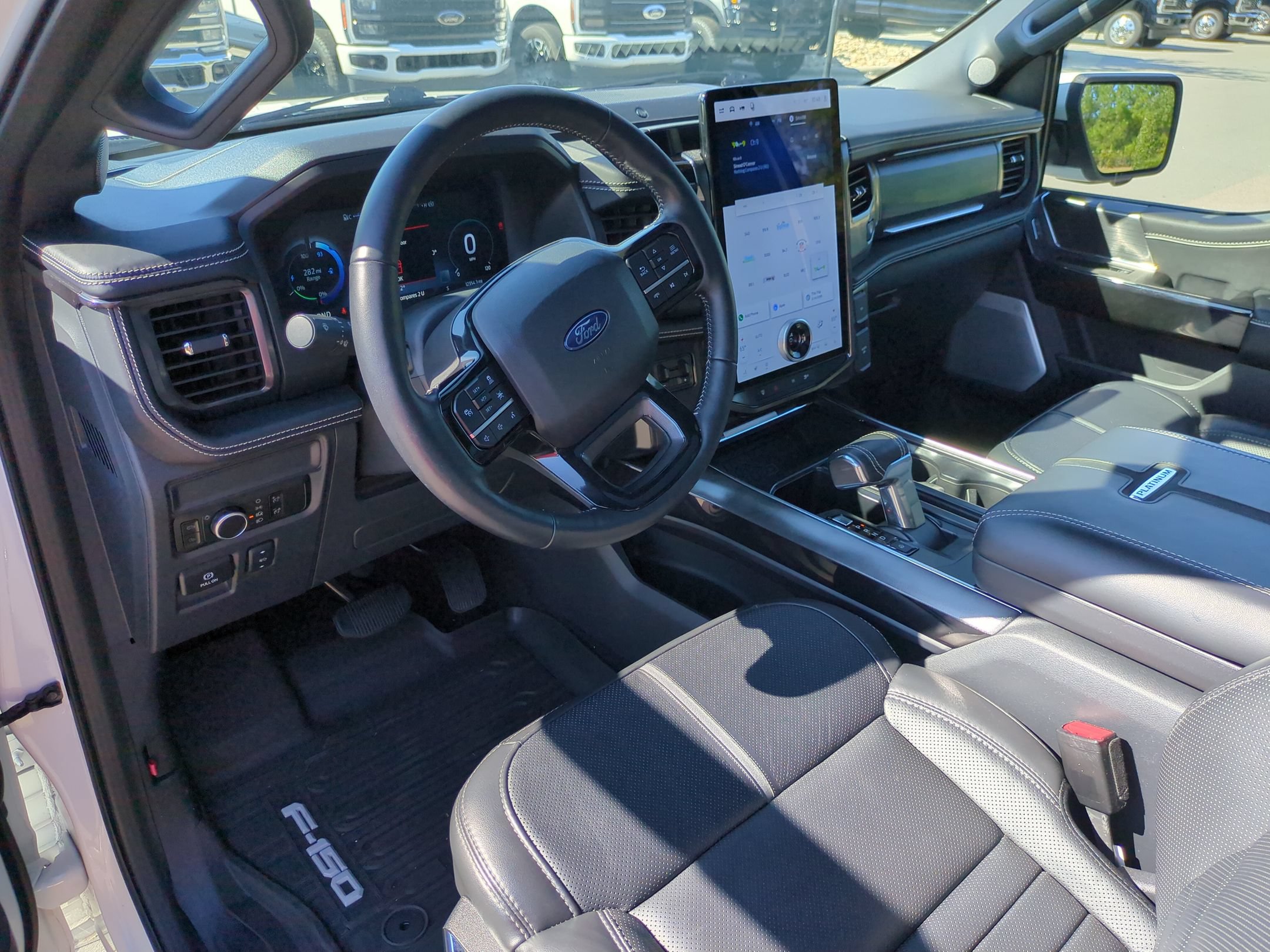Certified 2025 Ford F150 Lightning Platinum w/ Dark Elements Package AWD/4WD image 16
