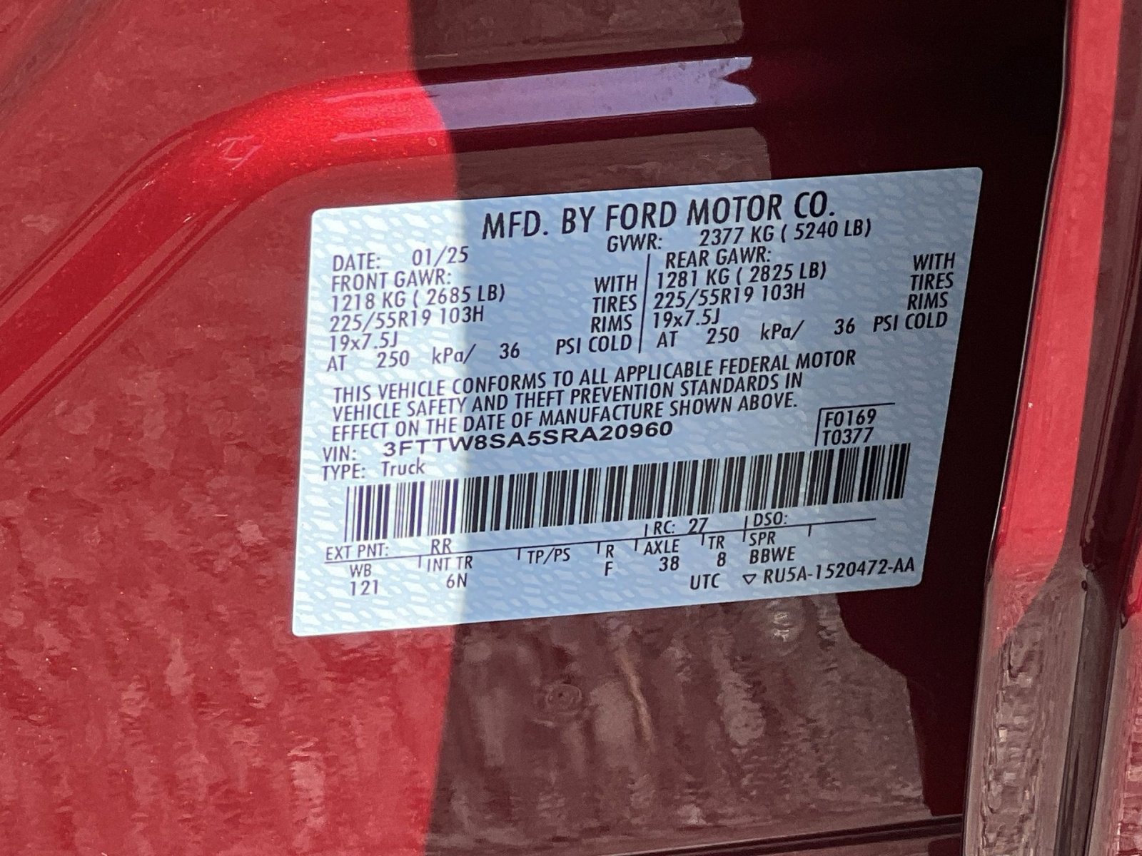 Certified 2025 Ford Maverick Lariat w/ 4K Tow Package image 28