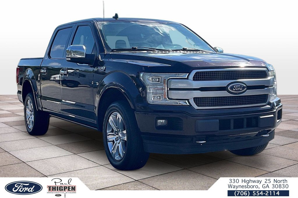 Certified 2019 Ford F150 Platinum w/ Equipment Group 701A Luxury AWD/4WD image 1