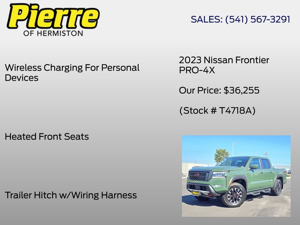 Used 2023 Nissan Frontier PRO-4X w/ Pro Convenience Package image 35