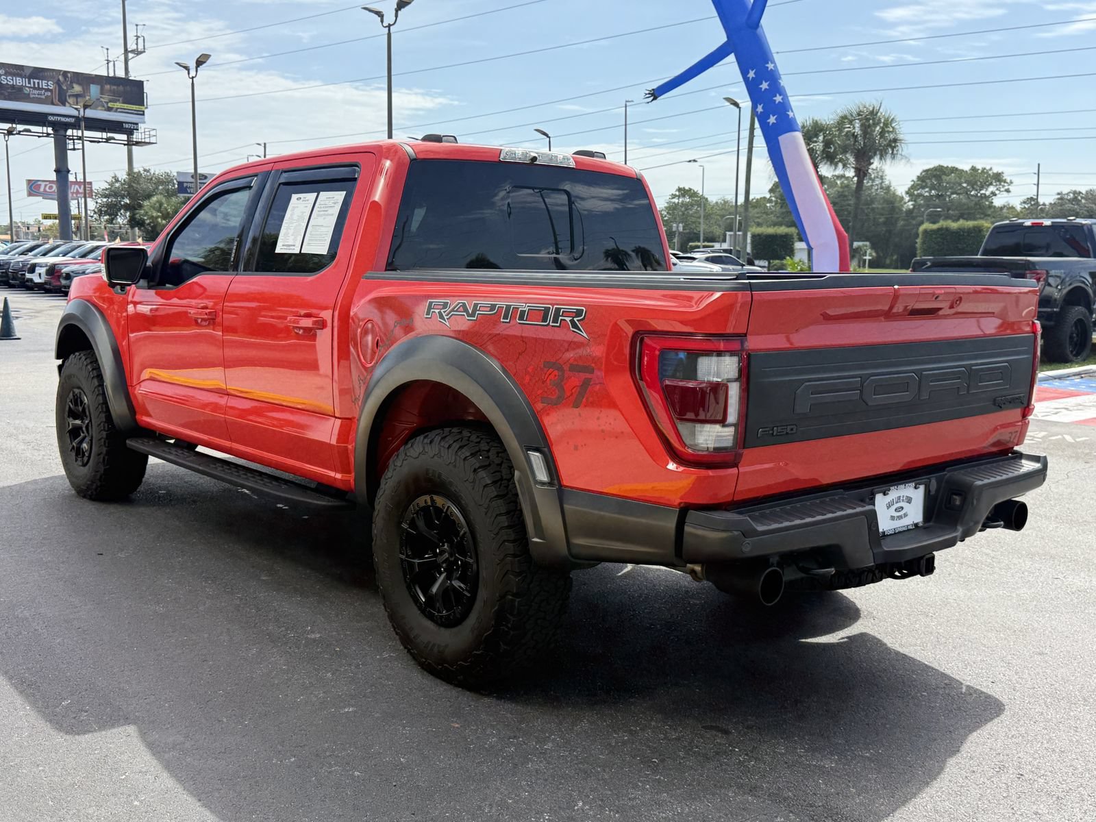 Certified 2023 Ford F150 Raptor w/ Raptor 37 Performance Package AWD/4WD image 8