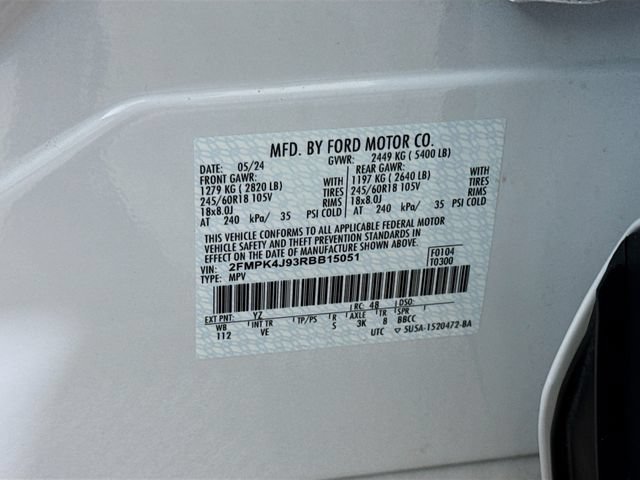 Certified 2024 Ford Edge SEL w/ Convenience Package AWD/4WD image 31