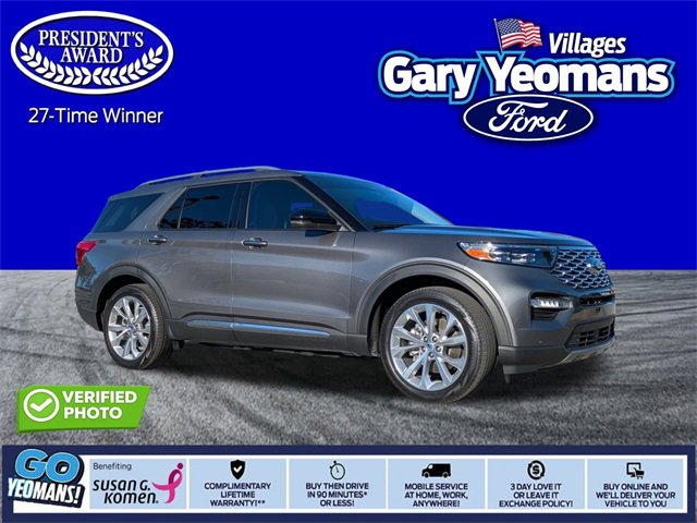 Certified 2023 Ford Explorer Platinum w/ Technology Package image 1