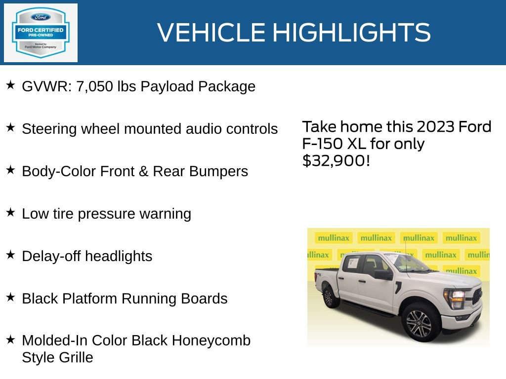 Certified 2023 Ford F150 XL w/ STX Appearance Package image 35