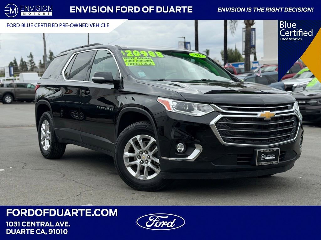 Used 2020 Chevrolet Traverse LT