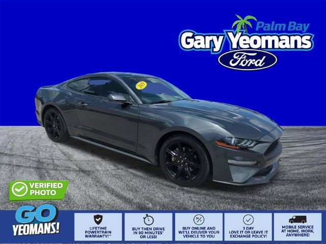 Certified 2019 Ford Mustang Coupe w/ Black Accent Package RWD image 1