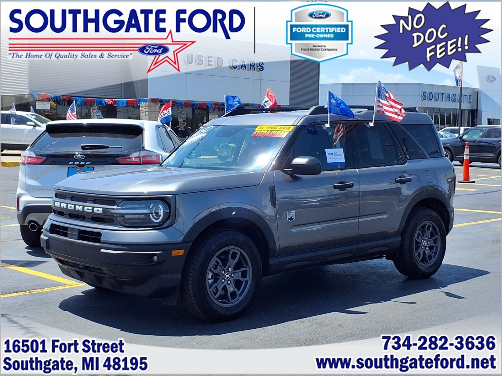 Certified 2024 Ford Bronco Sport Big Bend w/ Convenience Package