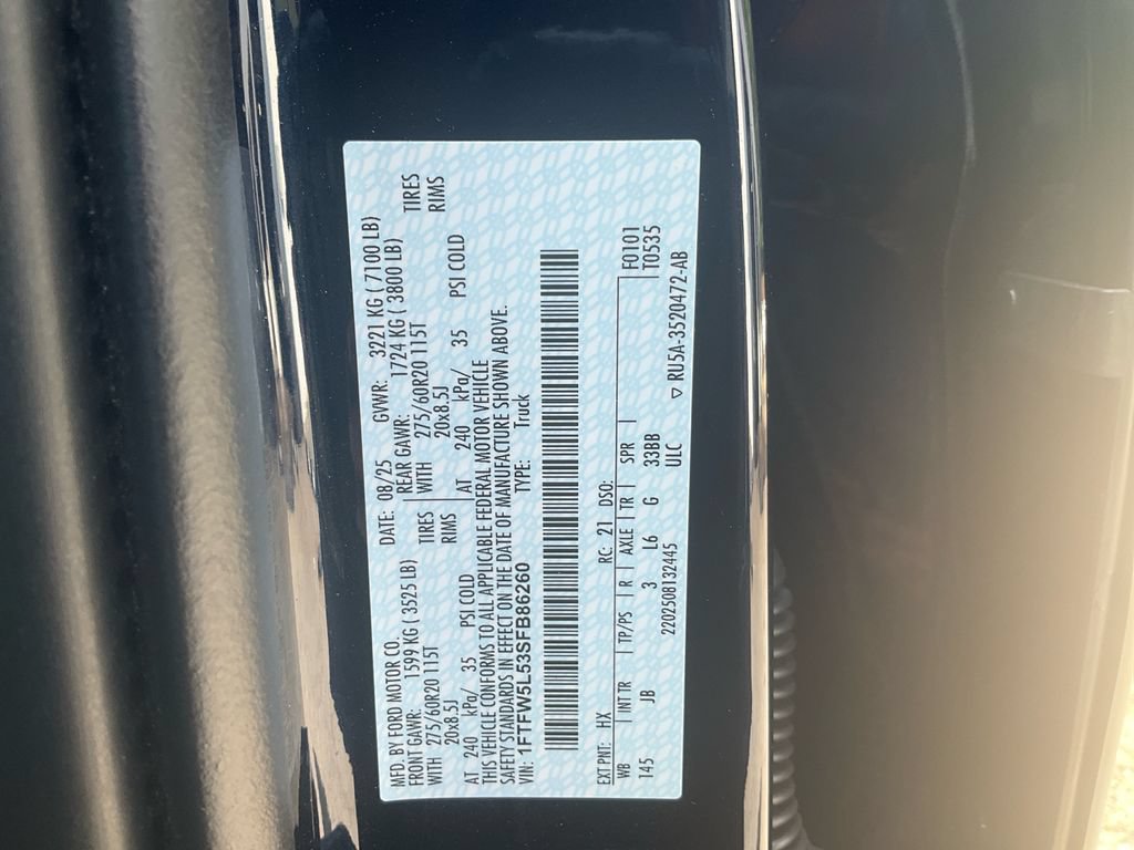 Certified 2025 Ford F150 Lariat w/ Equipment Group 501A Mid AWD/4WD image 18