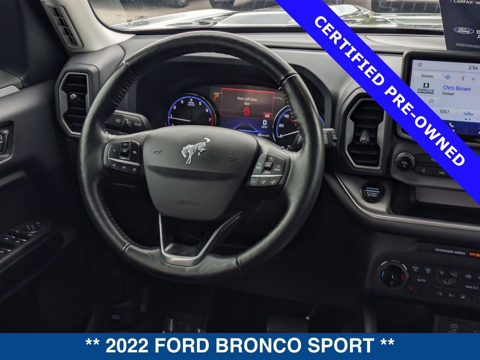 Certified 2022 Ford Bronco Sport Outer Banks w/ Tech Package image 16