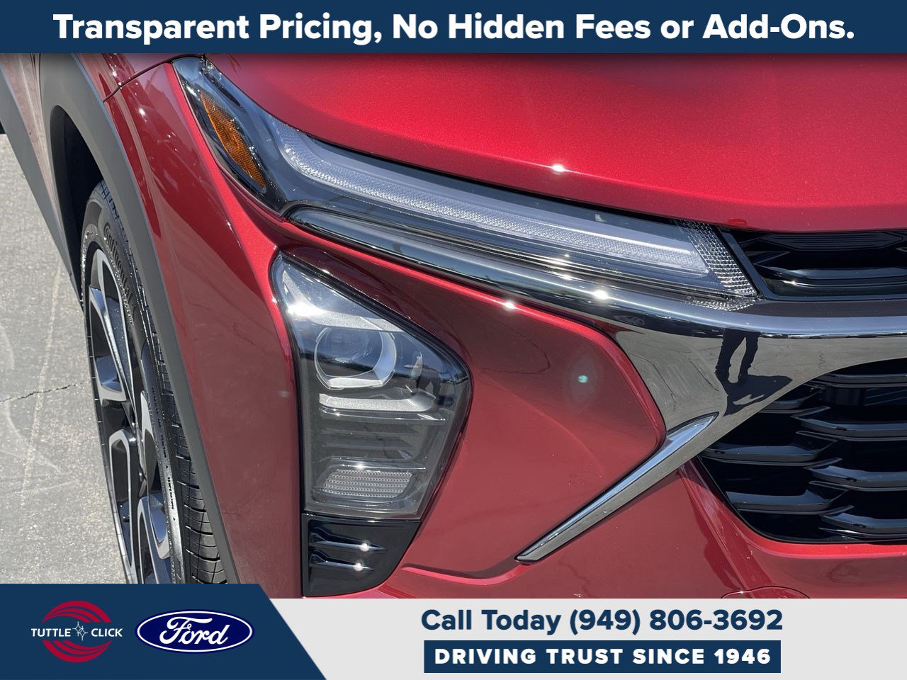 Used 2025 Chevrolet Trax RS w/ Sunroof Package FWD image 7