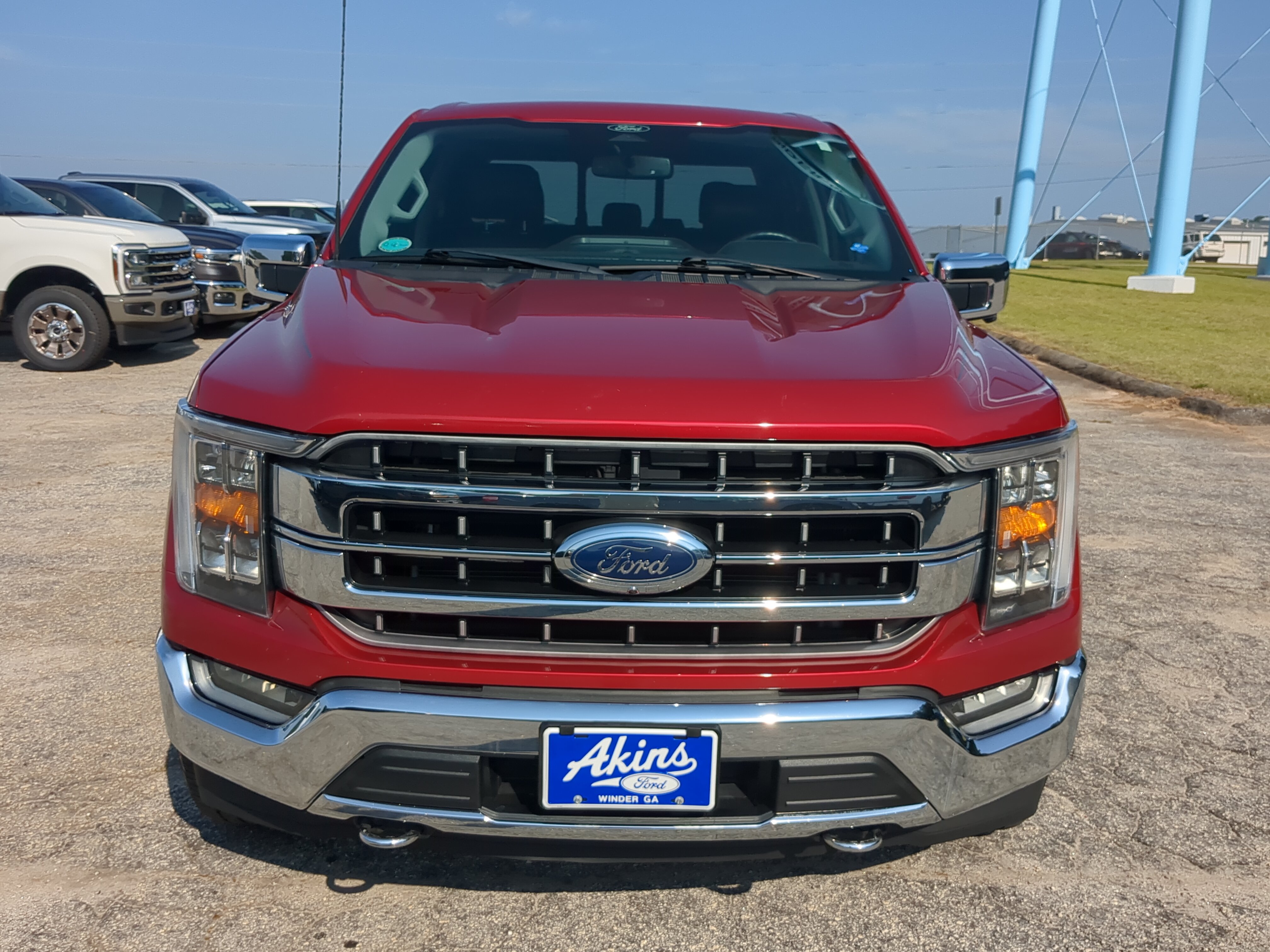 Certified 2022 Ford F150 Lariat w/ Max Trailer Tow Package AWD/4WD image 7
