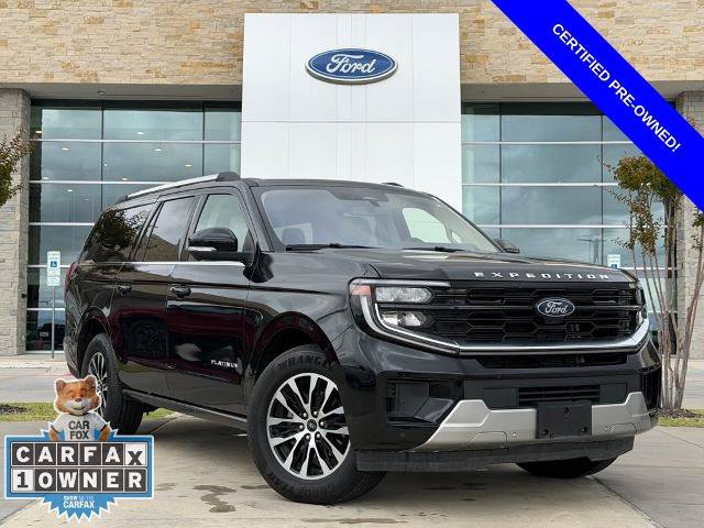 Certified 2025 Ford Expedition Max Platinum