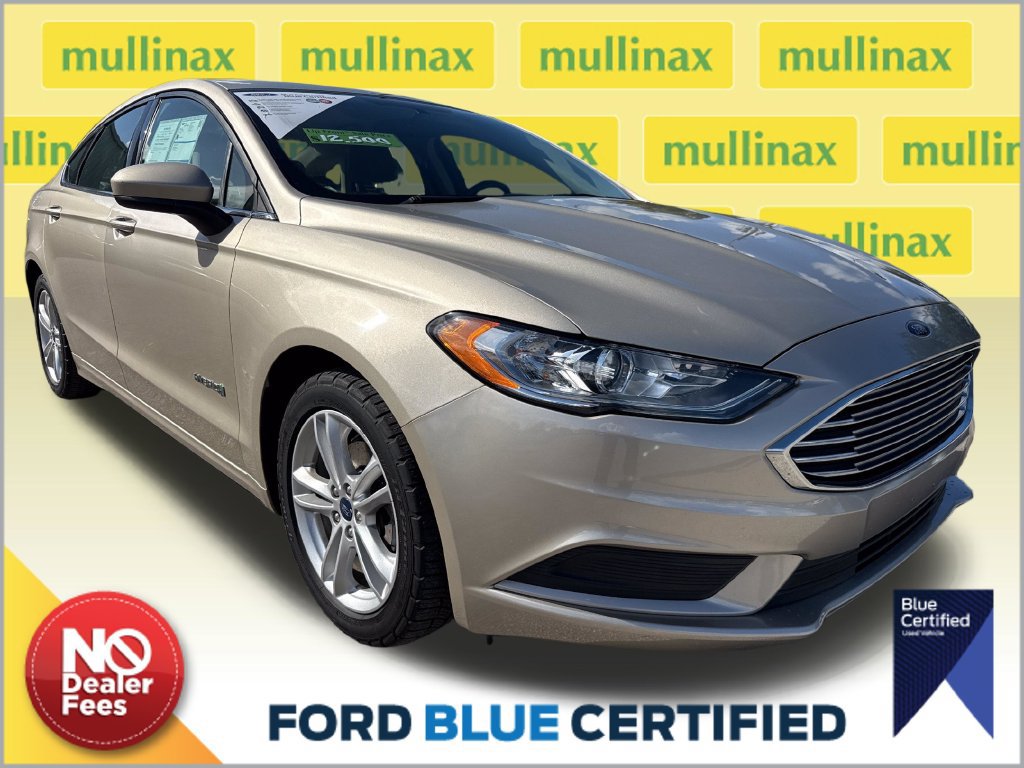 Certified 2018 Ford Fusion S