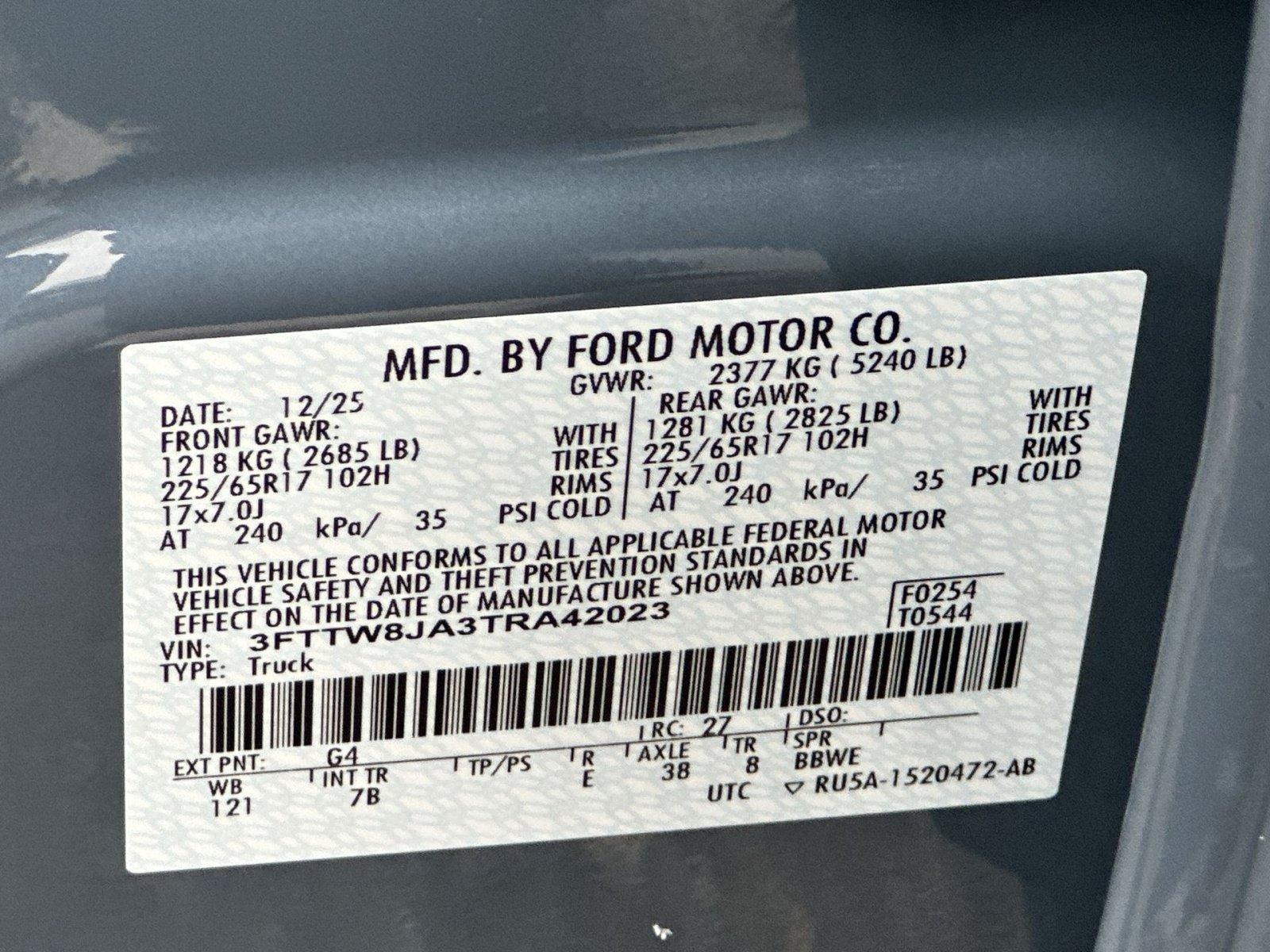 Certified 2026 Ford Maverick XLT AWD/4WD image 36