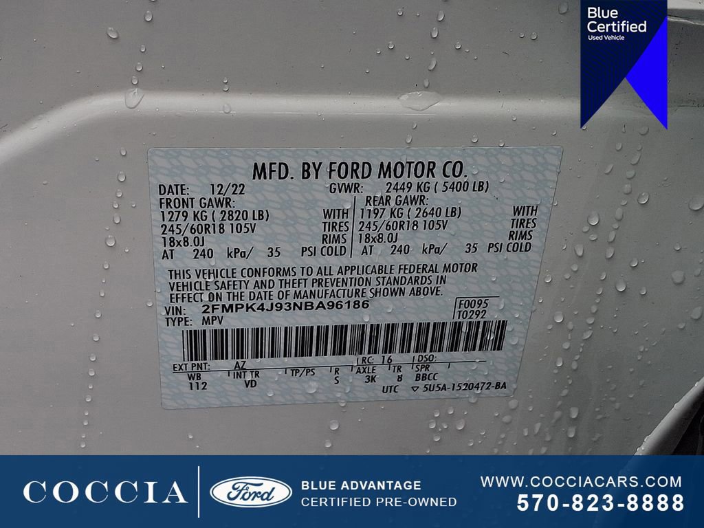 Certified 2022 Ford Edge SEL w/ Convenience Package AWD/4WD image 26