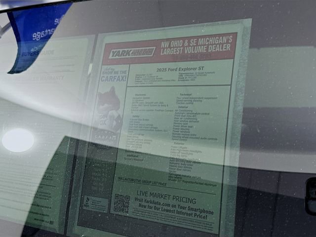 Certified 2025 Ford Explorer ST AWD/4WD image 14