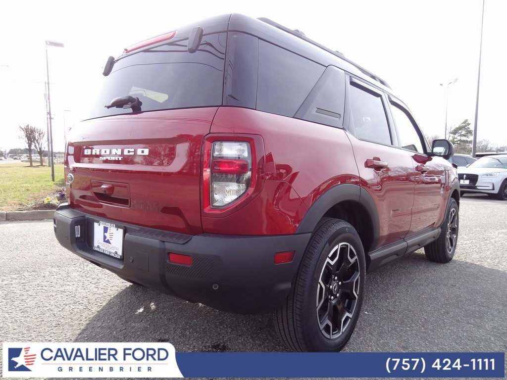 Certified 2025 Ford Bronco Sport Outer Banks w/ Outer Banks Tech Package+ image 7