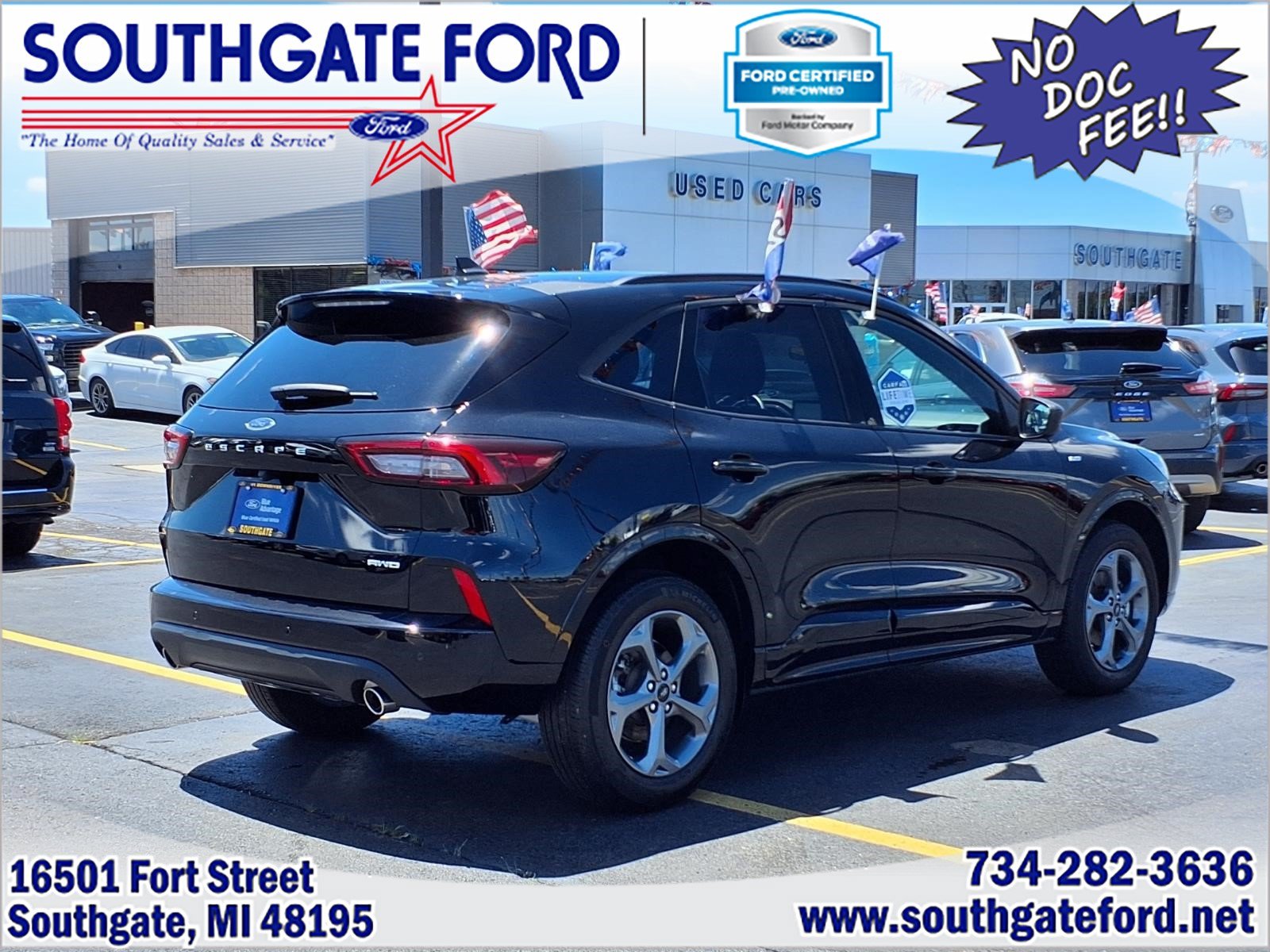 Certified 2024 Ford Escape ST-Line w/ Tech Pack #1 AWD/4WD image 2