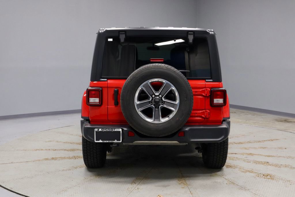 Used 2021 Jeep Wrangler Unlimited Sahara image 4
