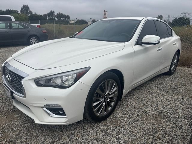 Used 2023 INFINITI Q50 Luxe w/ Cargo Package RWD image 1