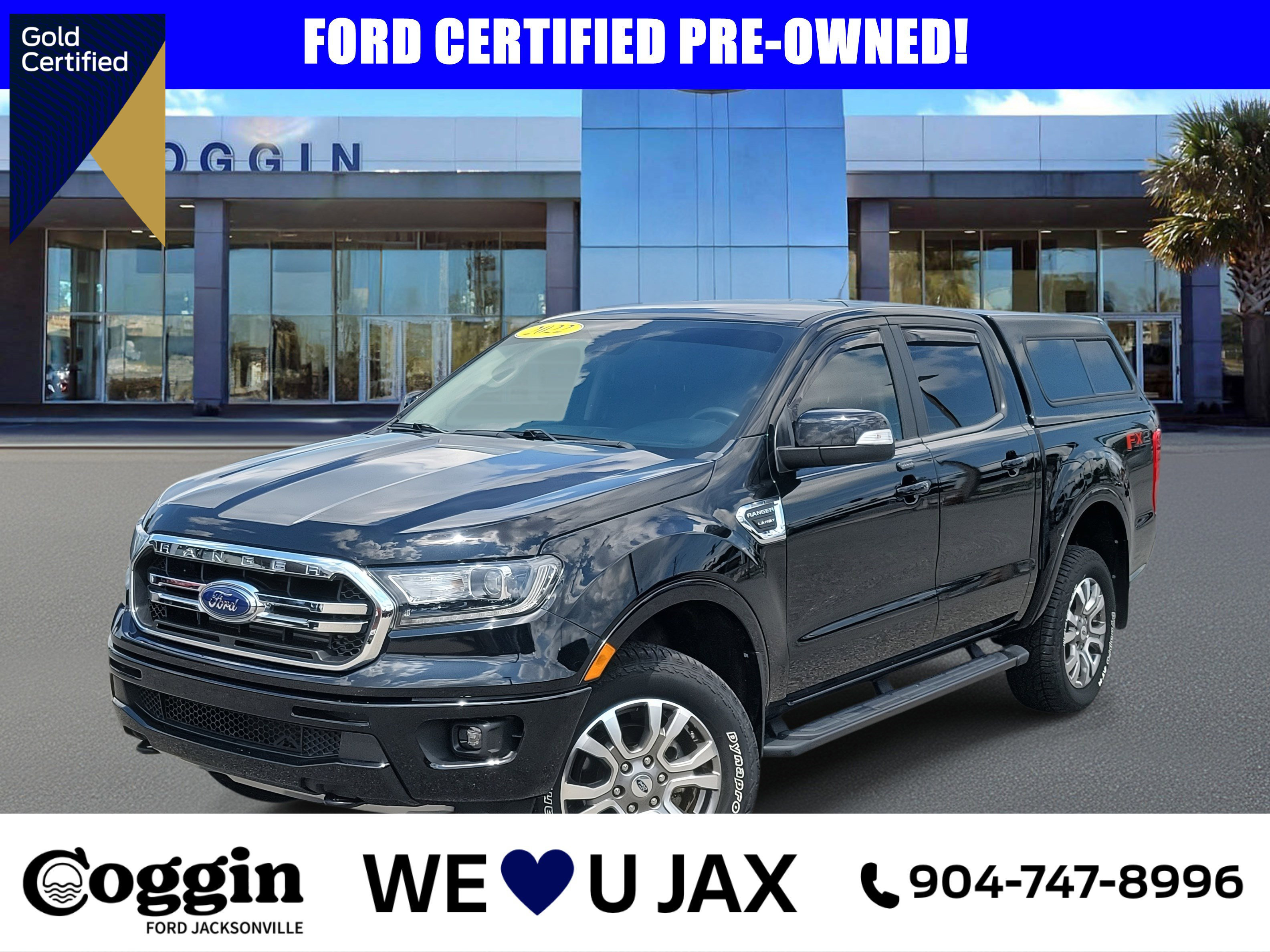 Certified 2022 Ford Ranger Lariat w/ FX2 Package