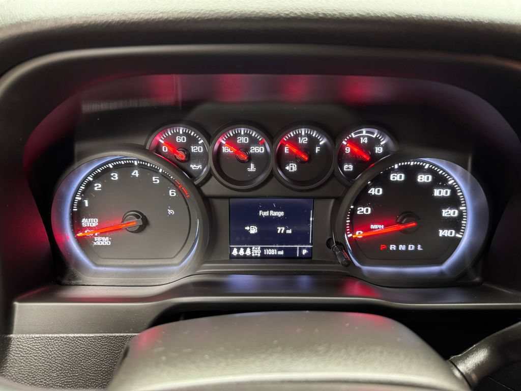 Used 2025 Chevrolet Silverado 1500 Custom w/ Turbomax Blackout Package AWD/4WD image 16