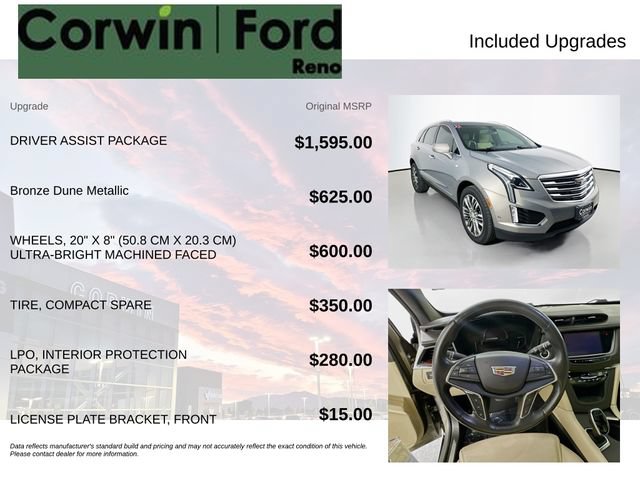 Used 2019 Cadillac XT5 Premium Luxury w/ Driver Assist Package AWD/4WD image 3