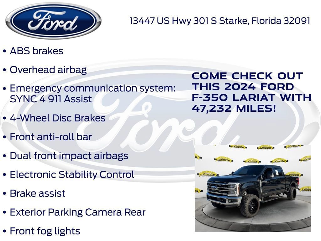 Certified 2024 Ford F350 Lariat w/ Lariat Ultimate Package image 32