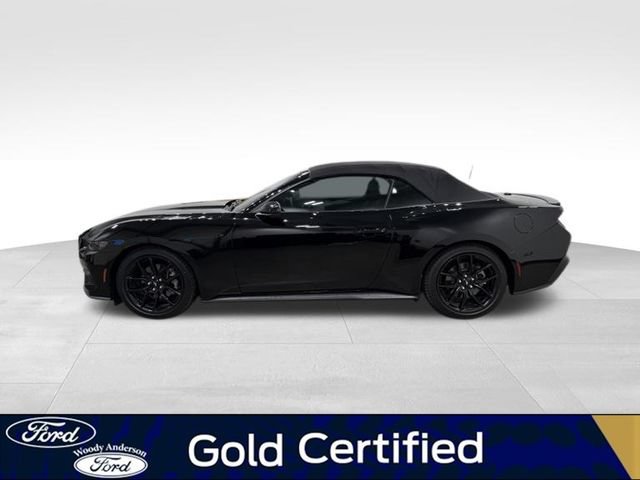 Certified 2024 Ford Mustang Convertible w/ Mustang Nite Pony Package RWD image 2