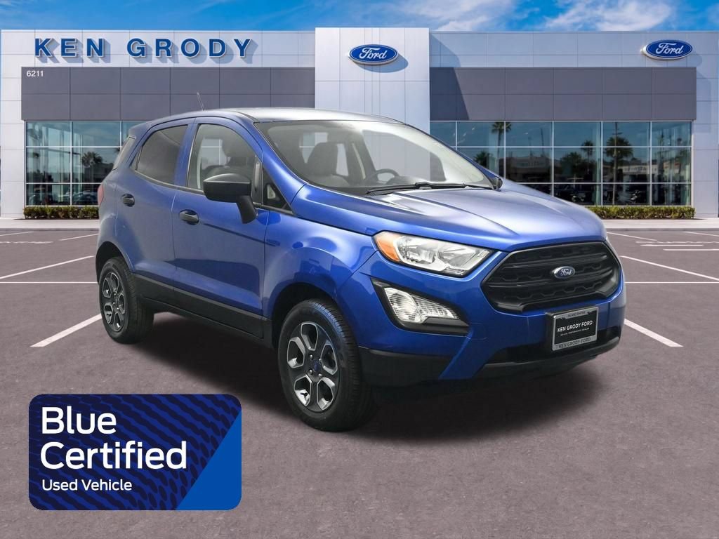 Certified 2021 Ford EcoSport S AWD/4WD image 1