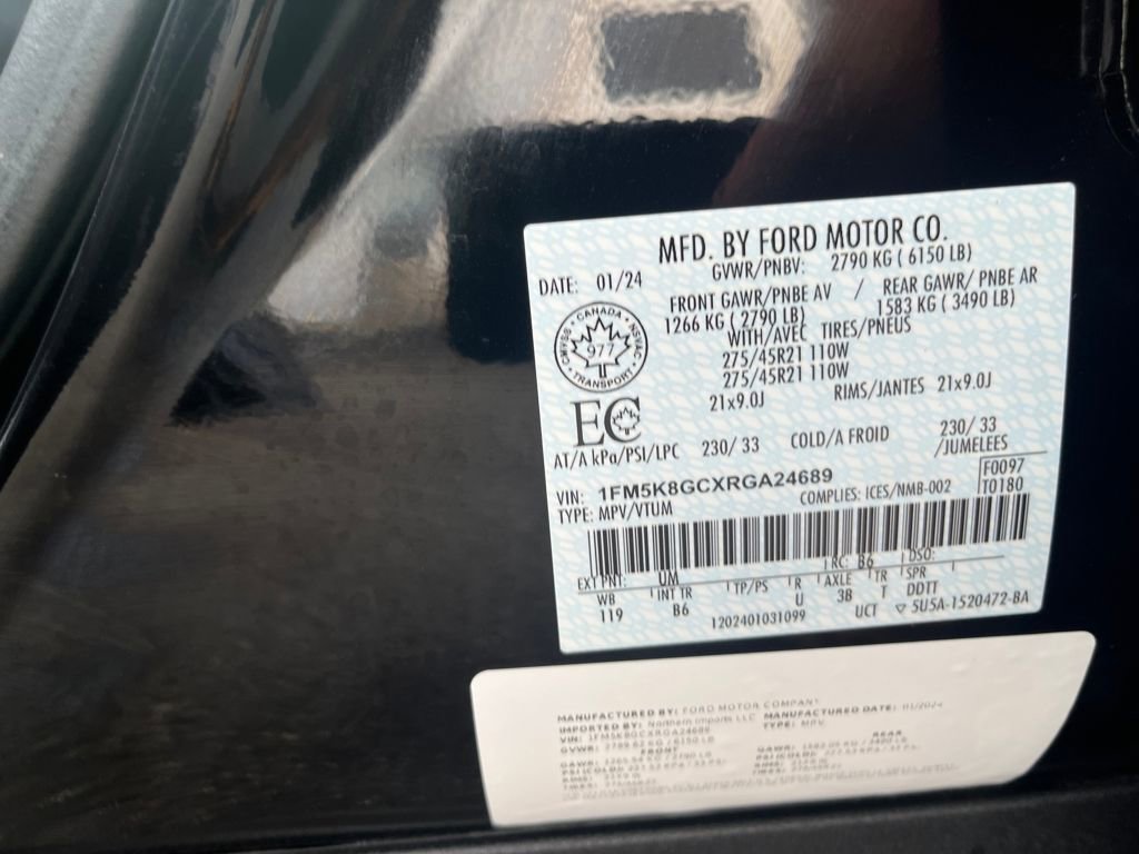 Certified 2024 Ford Explorer ST w/ Technology Package image 35